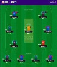 Best 2023 World Cup Fantasy Team for Match 1 - ENG vs NZ